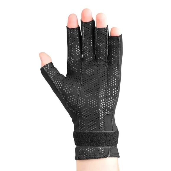 Swede-o Thermoskin Size XL Carpal Tunnel Glove Left Hand Black Compression - Picture 2 of 7